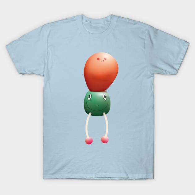 PilloPallo on a swing T-Shirt by MrPilloPallo